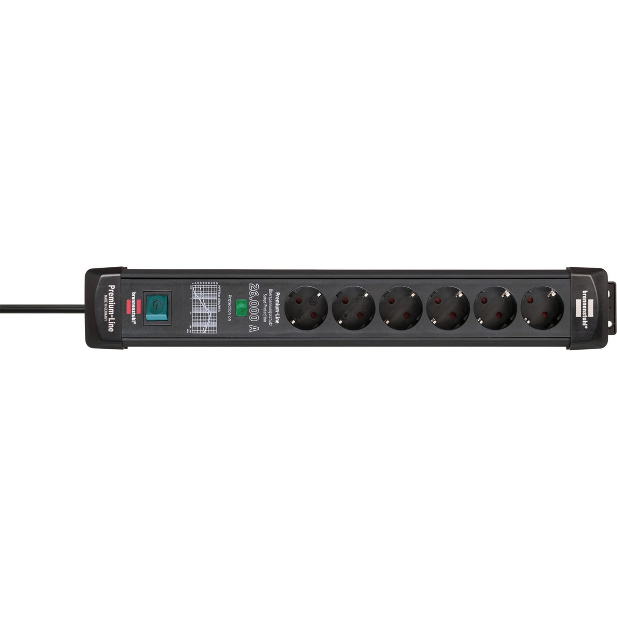 Brennenstuhl Premium-Line Socket 6 Mal