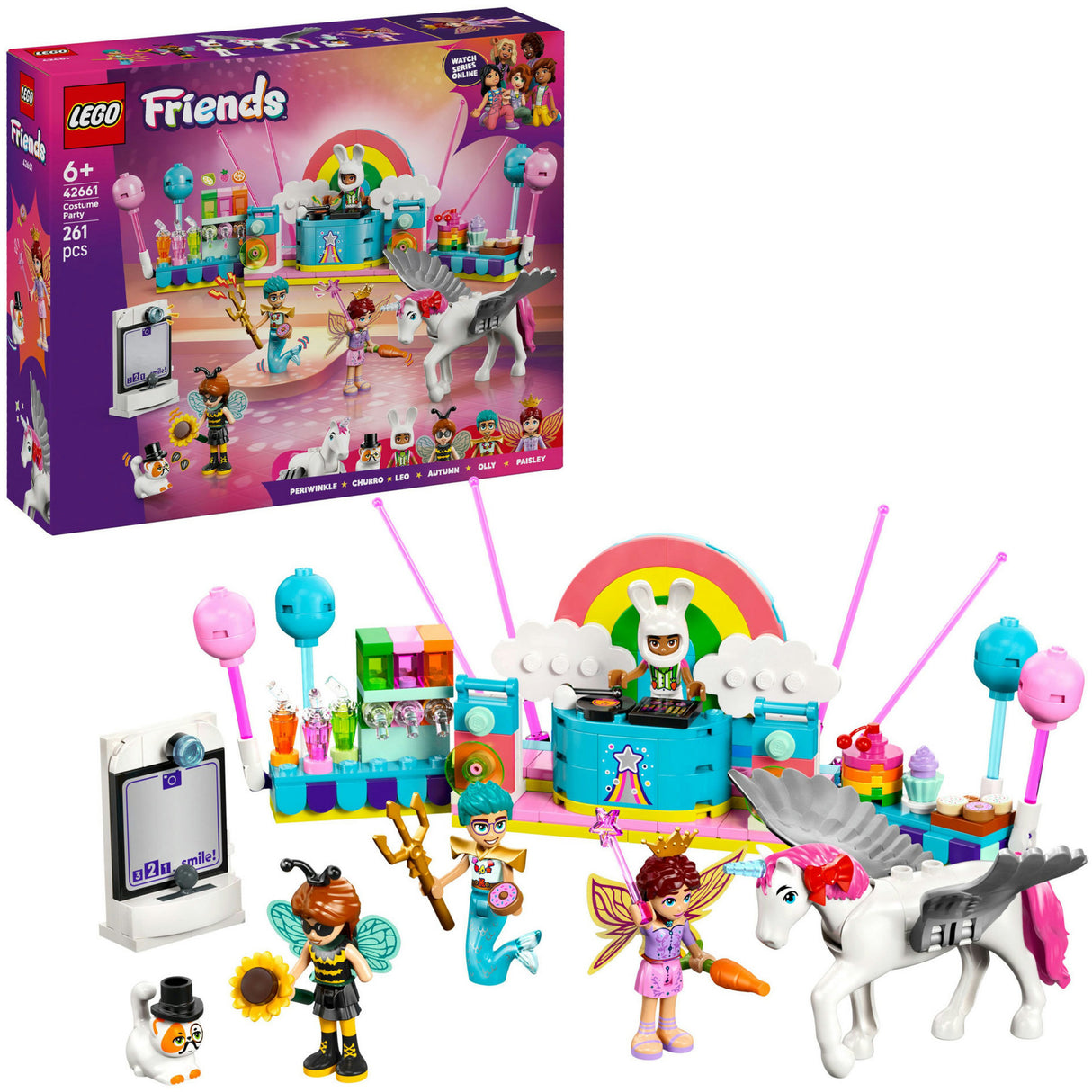 Lego Friends 42661 Kostümparty mit Einhorn und Fee