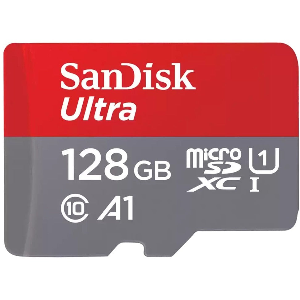 Sandisk Ultra microSDXC 128 GB Speicherkarte (Klasse 10, UHS-I, SDSquab-128G-GN6MA)