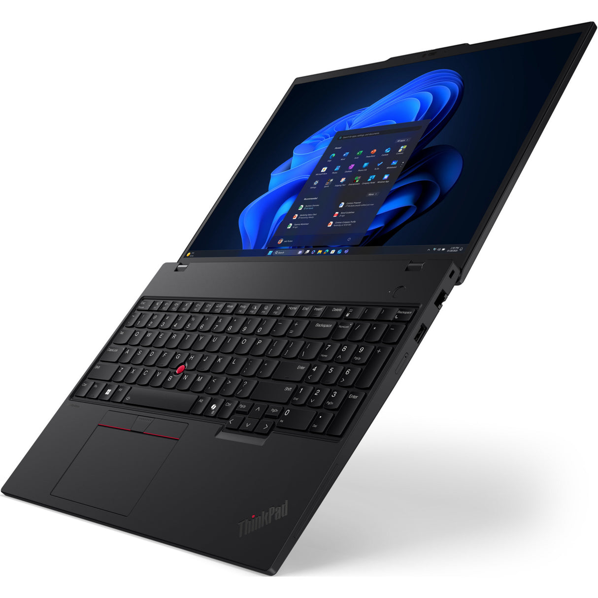 Lenovo thinkpad t16 gen 4 intel (21qe005bmh) 16 laptop (zwart | core ultra 5 225u | intel graphics | 16 gb | 512 gb ssd)