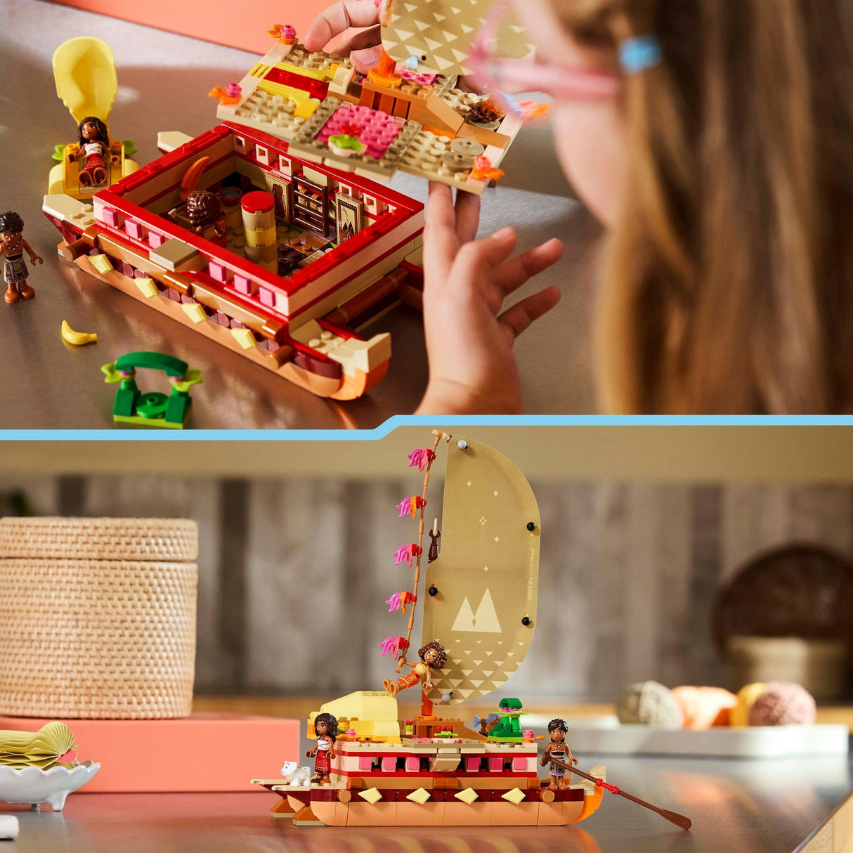 Lego Disney Princess 43270 Vaianas Abenteuerkanu