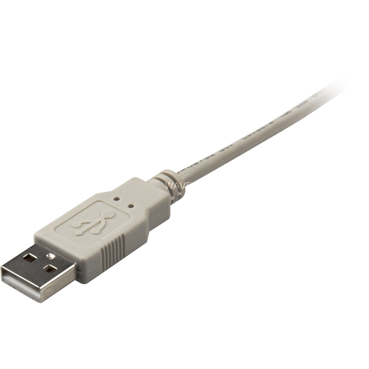 Sharkoon USB-A 2.0 > USB-B Kabel (grau, 0,5 Meter)