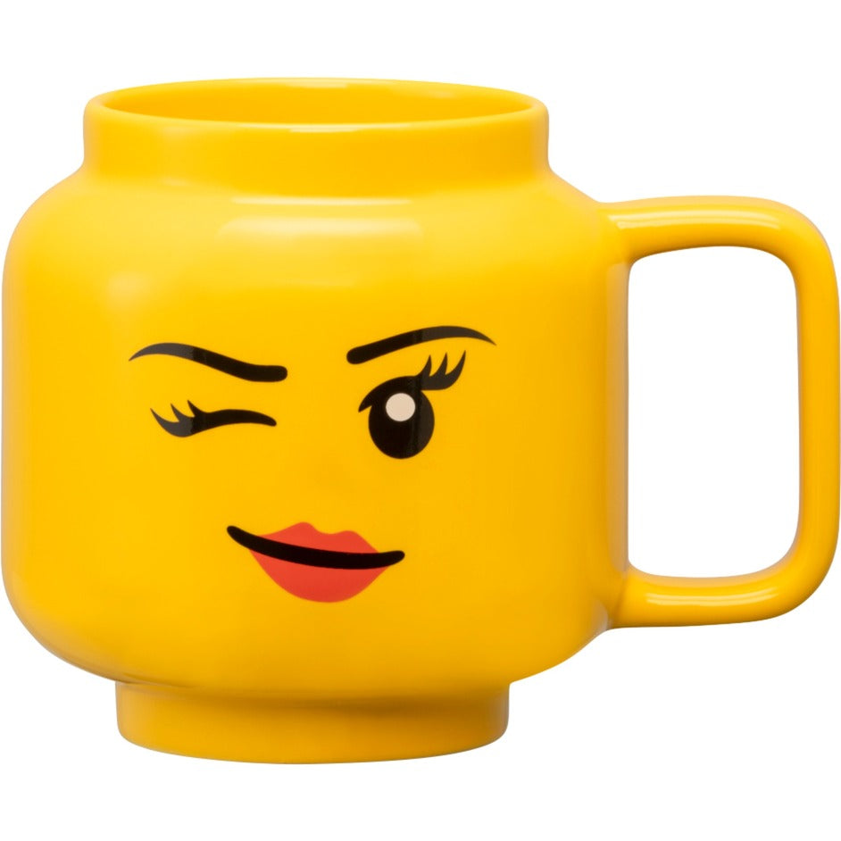 Zimmer Kopenhagen Zimmer Kopenhagen Lego Ceramic Becher Zwinkern Mädchen Kopf, Groo