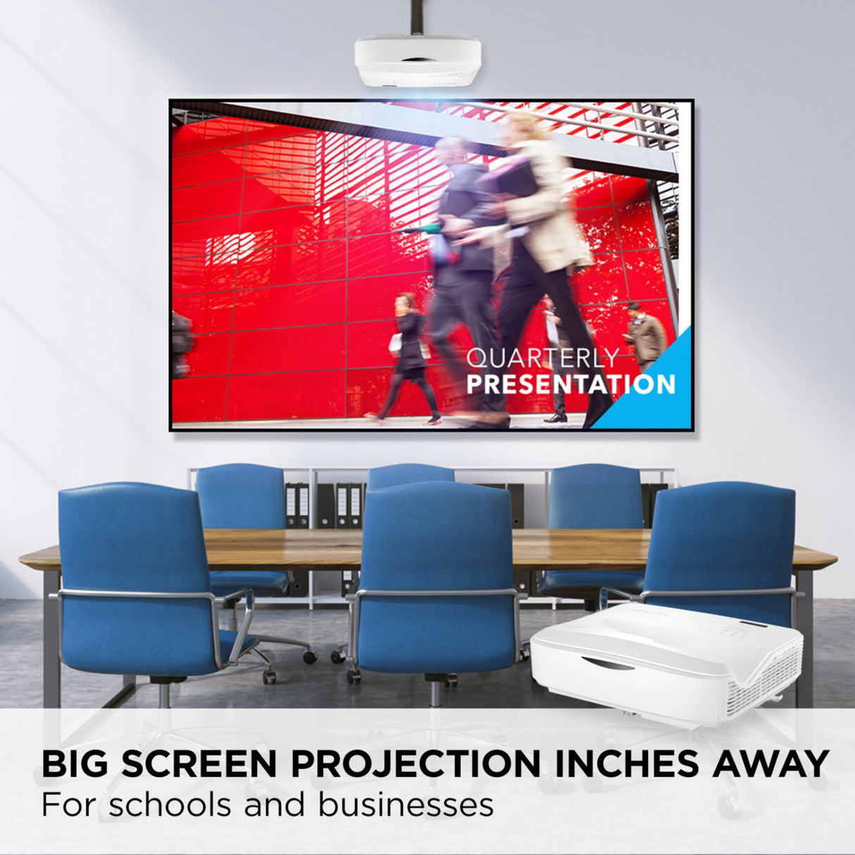 Viewsonic ls832wu Wuxga Ultra-Kurzdistanz-Laserprojektor (weiß, 5000 Ansi-Lumen)