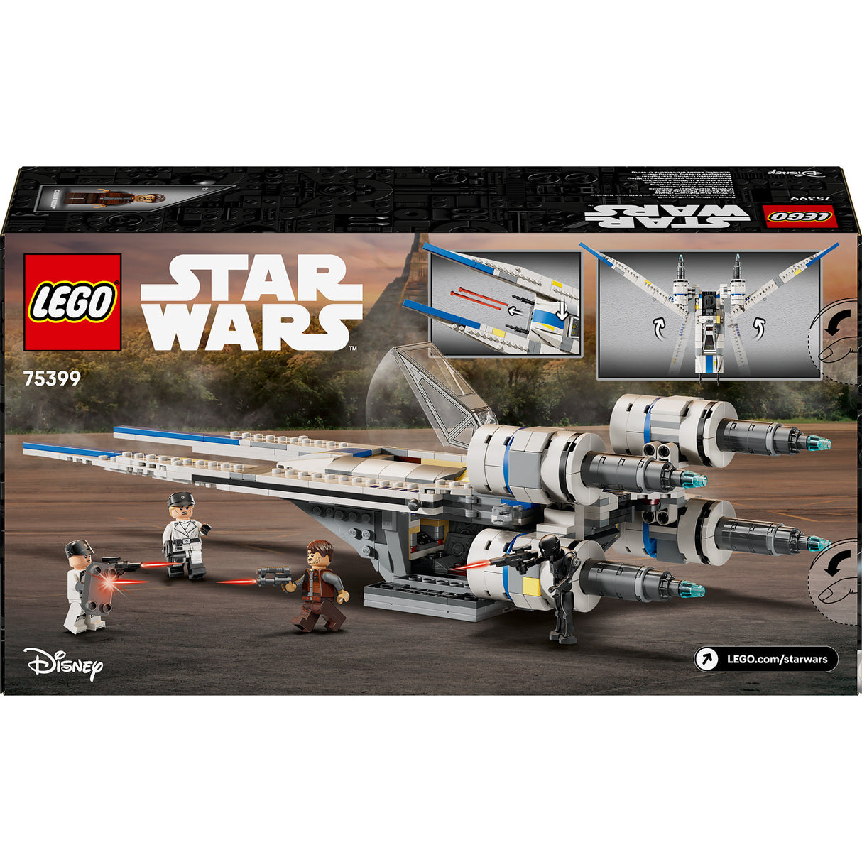 Lego® Star Wars: Andor™ Rebel U-Wing Starfighter™ – 75399