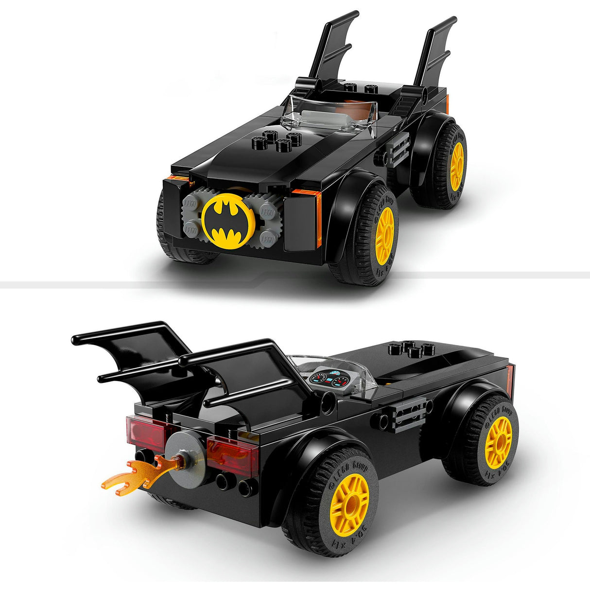 Lego DC Super Heroes – Batmobile Chase: Batman gegen den Joker, Konstruktionsspielzeug (76264)