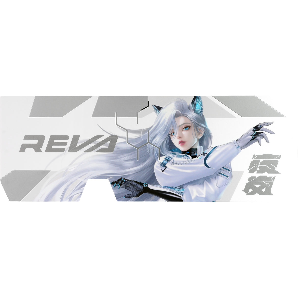 Powercolor radeon rx 9070 xt hellhound reva16gb limited edition grafische kaart (wit zwart, rdna4, gddr6, 3x displayport, 1x hdmi)