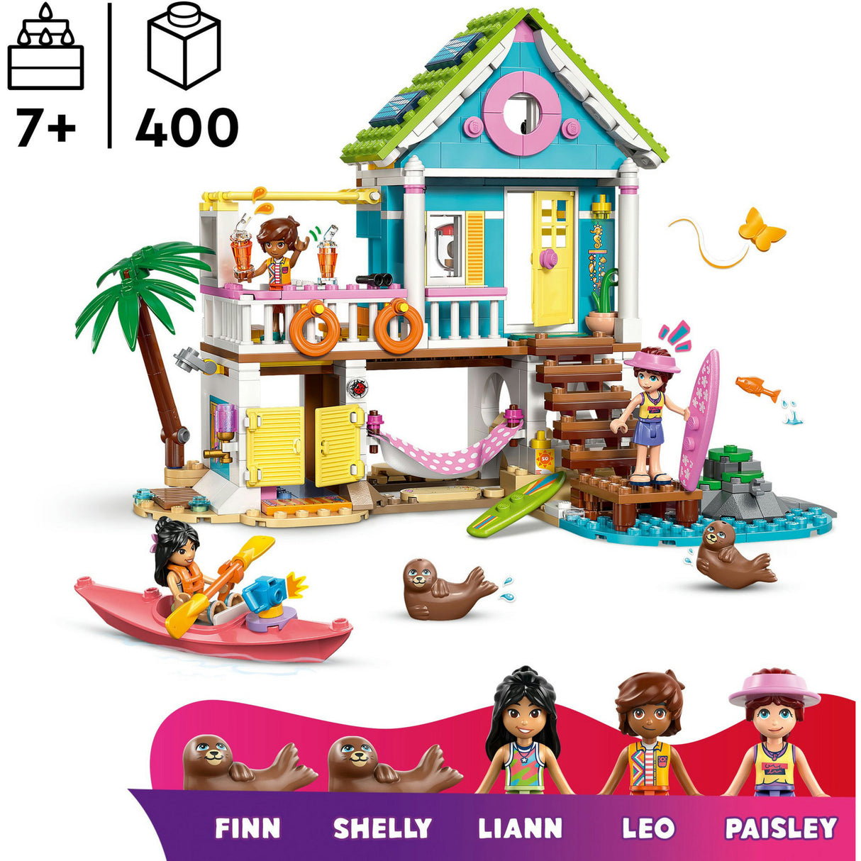Lego Friends 42699 Strandhaus mit Robben