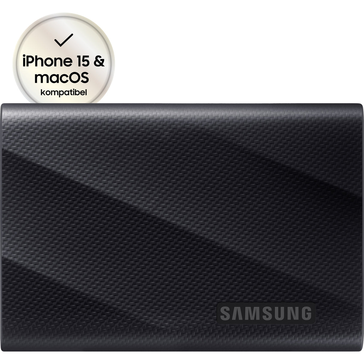 Samsung mu-pg2t0b eu tragbare SSD, 2 TB, USB Typ-C, 3.2 Gen 2, 2000 MB s, Schwarz