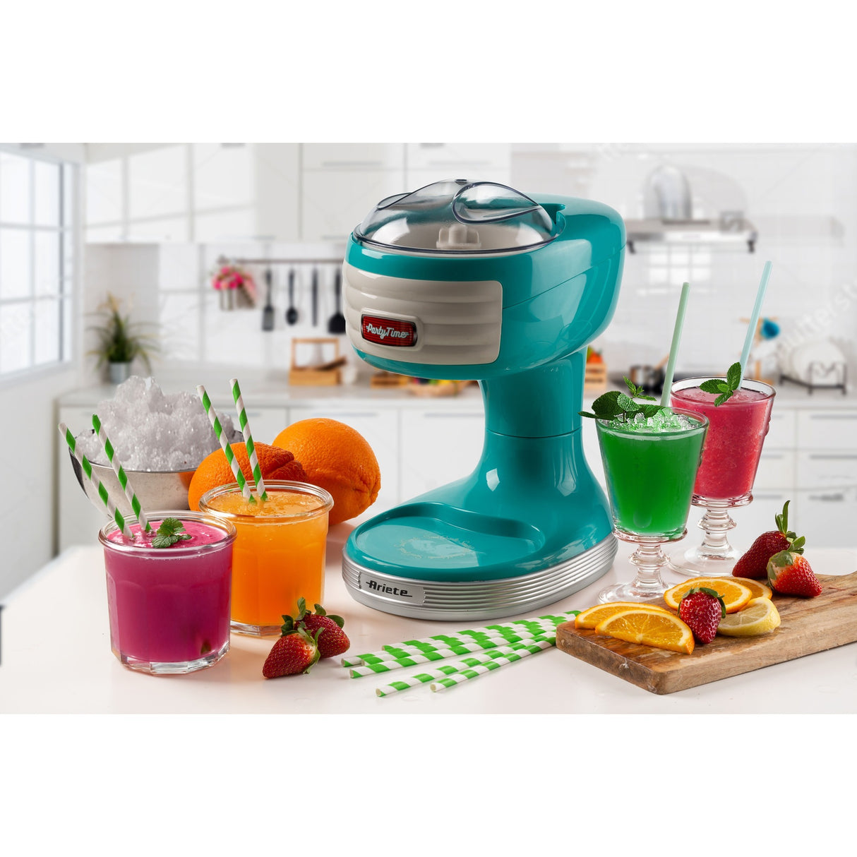 Ariete Party Time Shaved Ice Machine 0076 01 Eismaschine (Hellblau)