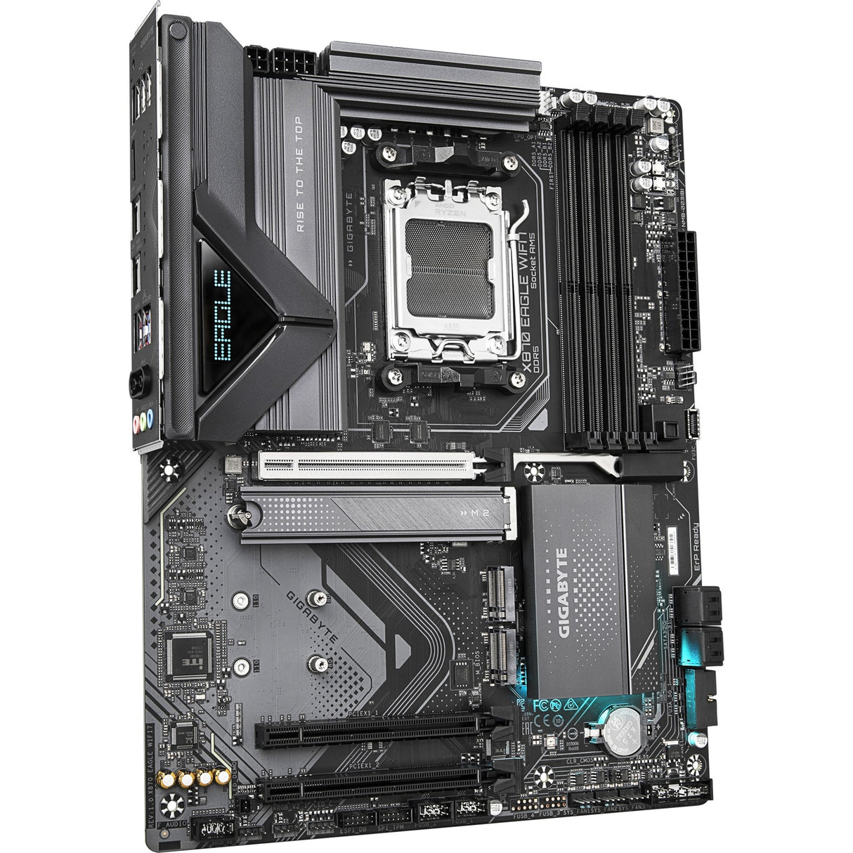 Gigabyte x870 Eagle WiFi7, ATX, AMD AM5, 4x Dimm DDR5, Dual USB4 Typ C, 2,5 GBE, Wi-Fi7