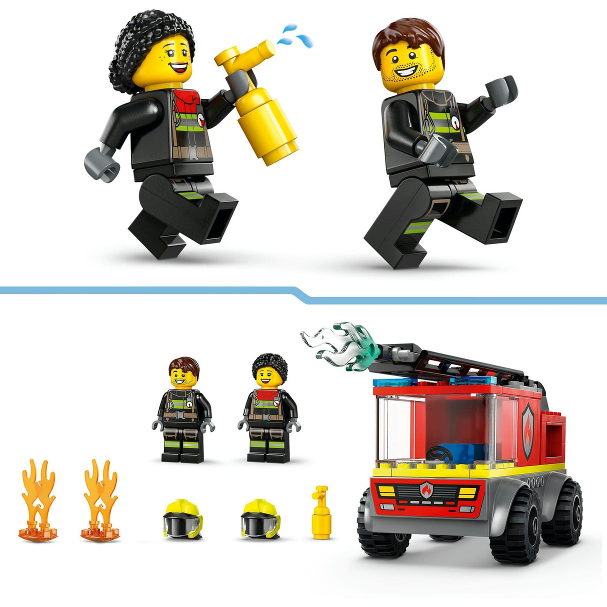 Lego City Feuerwehrauto als Geschenk für Kinder – 60463