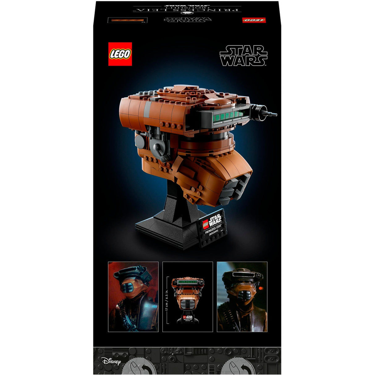 Lego star wars - prinses leia (boushh) helm constructiespeelgoed (75351)