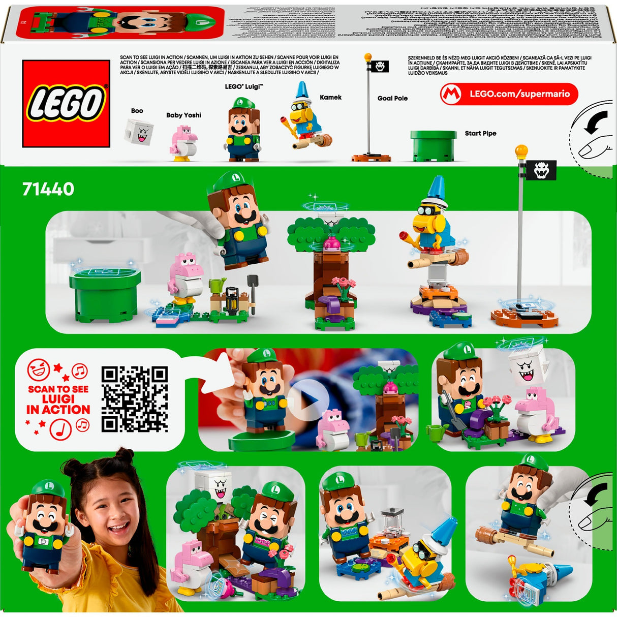 Lego Super Mario 71440 Abenteuer mit interaktivem Luigi