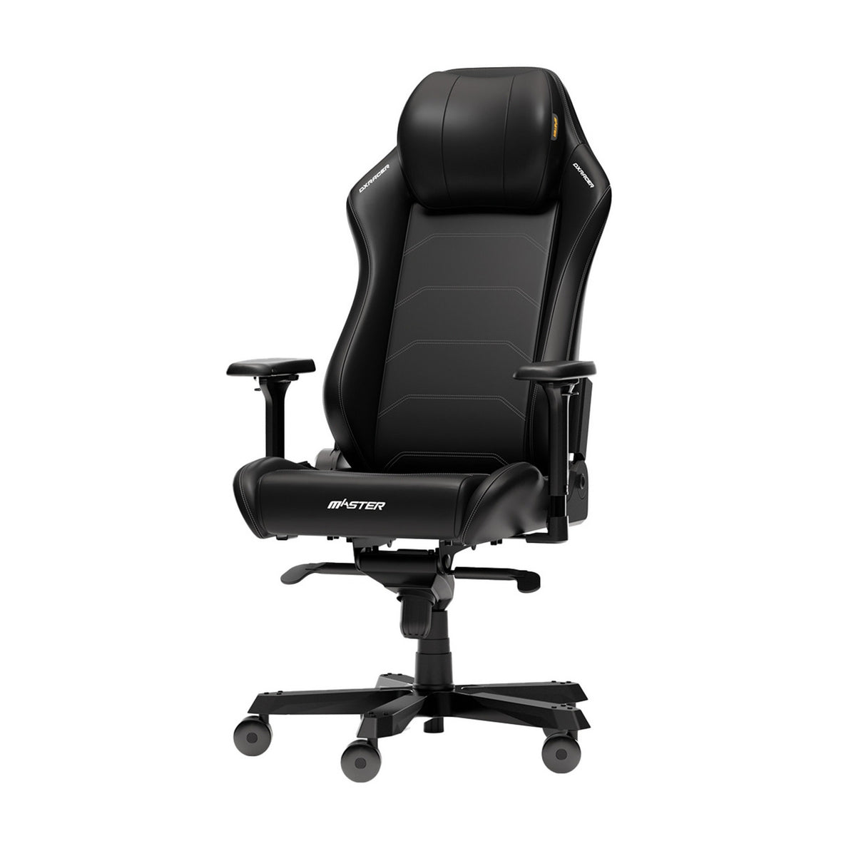 Dxracer master xl black epu leather gamestoel (zwart)