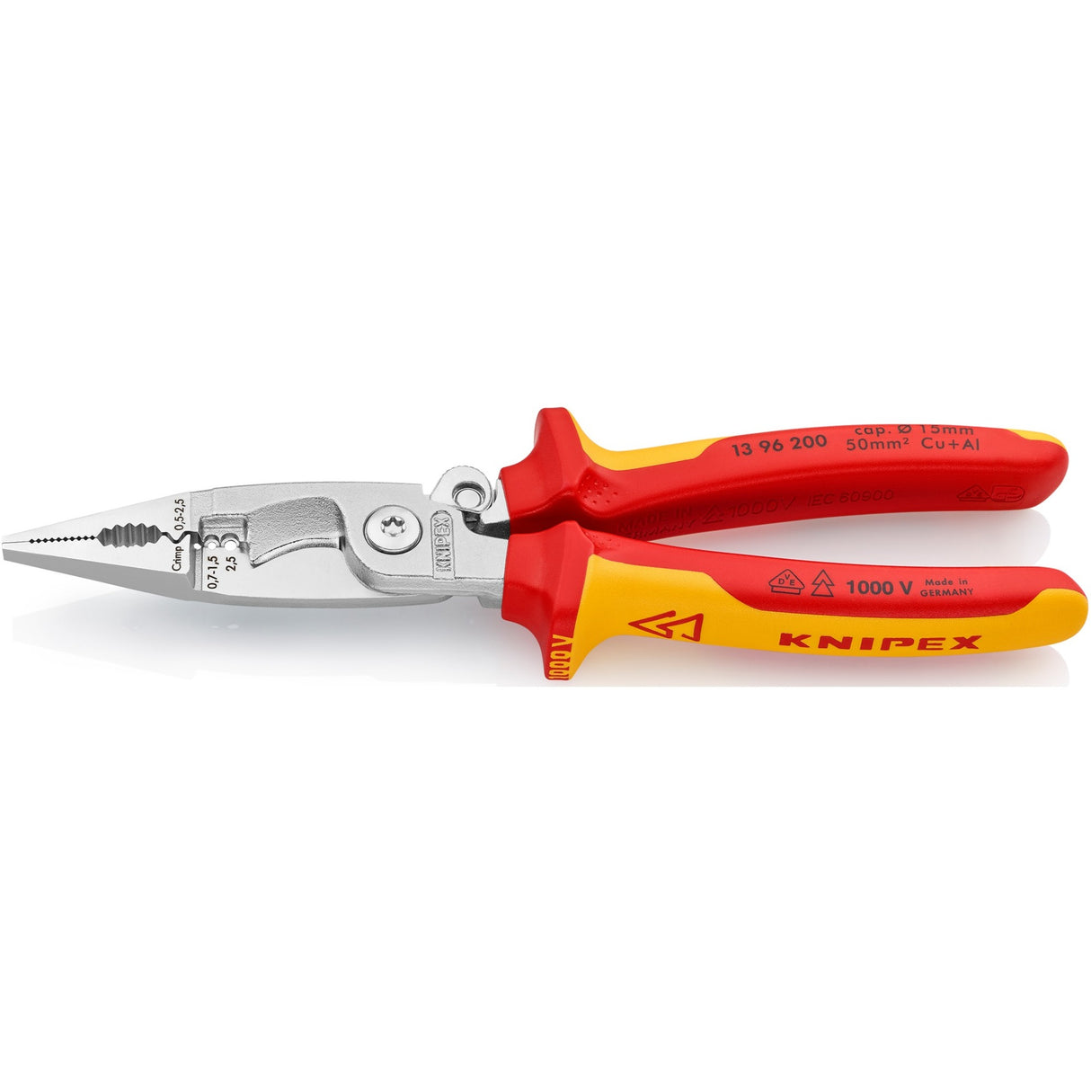 Knipex Elektroinstallationszange VDE 1396200