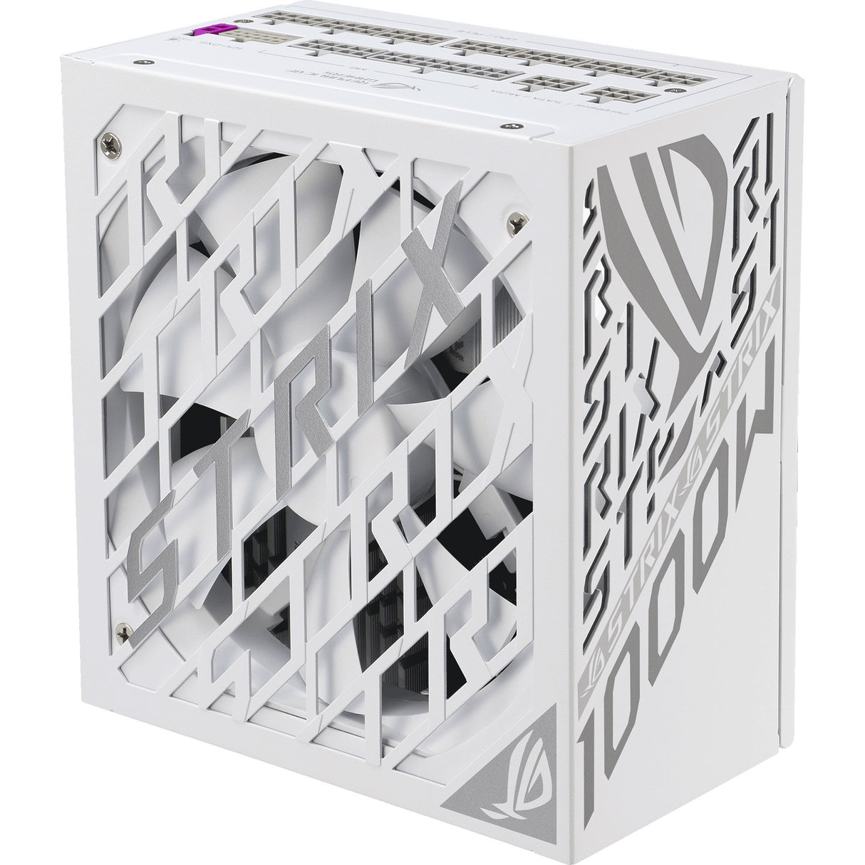 Asus Rog Strix Platinum White Edition modulares 1000-Watt-Netzteil (weiß, 1x 12V-2x6, 4x PCIe)