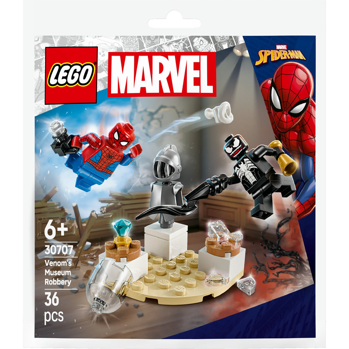 Lego Superhelden 30707 Einbruch ins Venoms Museum