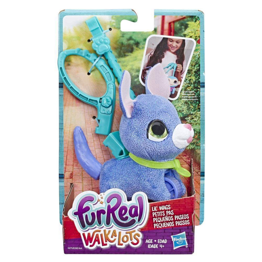 Hasbro Furreal Walkalots Lil 'Wags Welpe lila lila