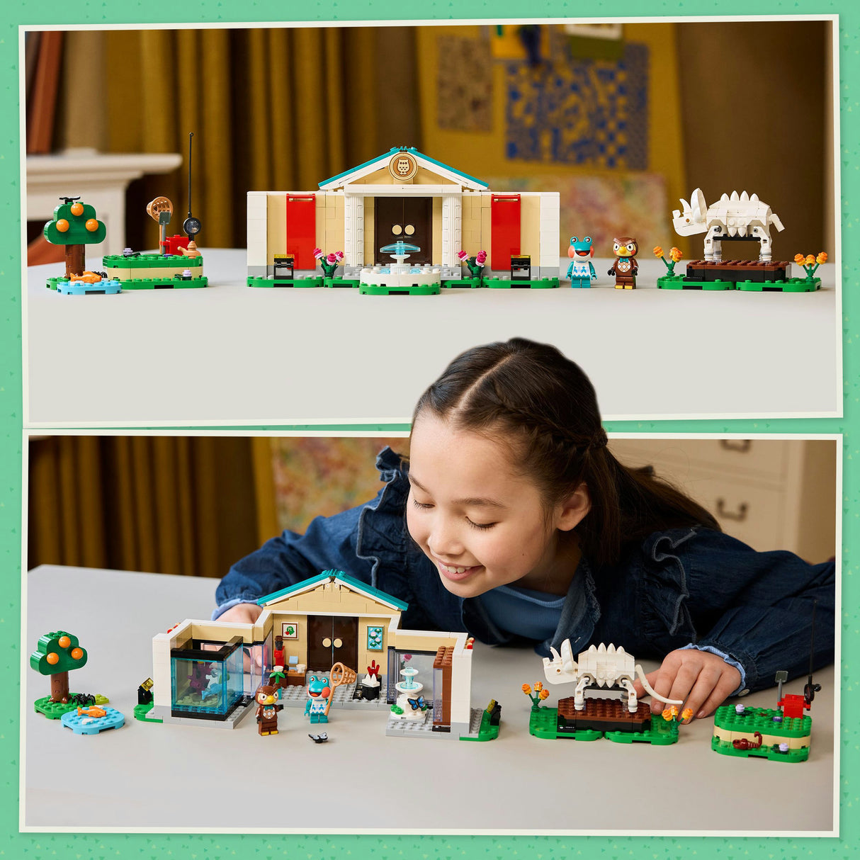Lego Animal Crossing 77056 Blathers Museumssammlung