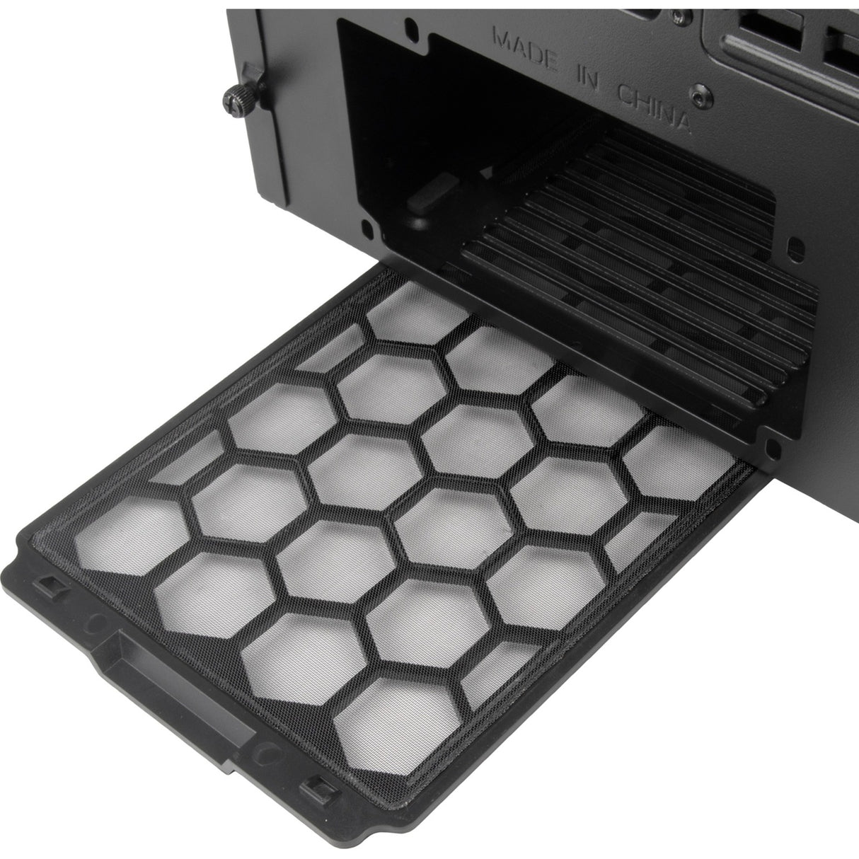 Silverstone sst-sed1-b Midi-Tower-Gehäuse (schwarz | 2x USB-A | 1x USB-C)