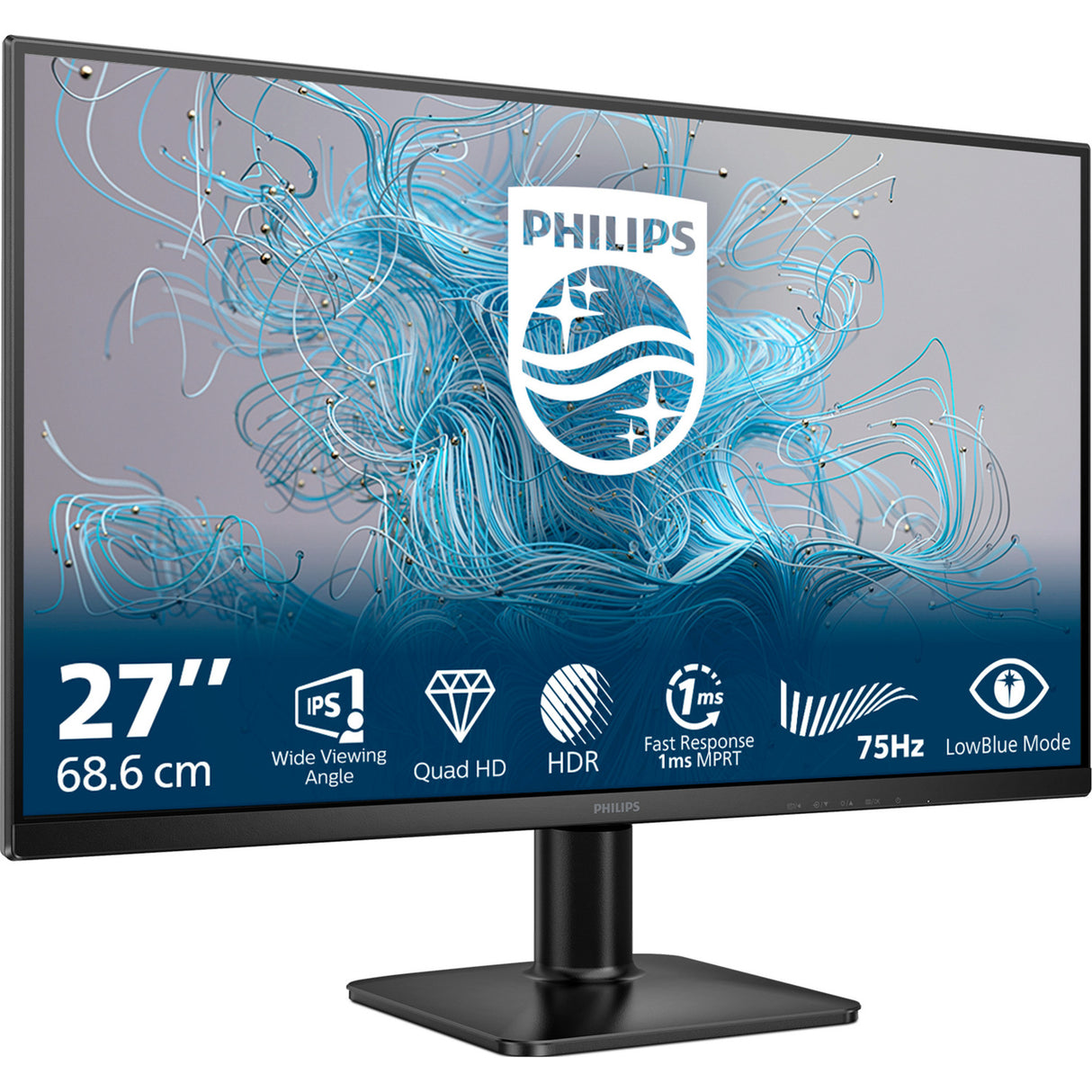 Philips 27e2n1500l 27 Monitor (schwarz, HDMI, Display-Port)