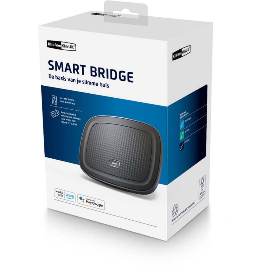 Click on Click off Smart Bridge – zentrale Steuerung mit Android iOS App – kompatibel mit Google Assistant, Amazon Alexa, Apple Home Kit – WLAN