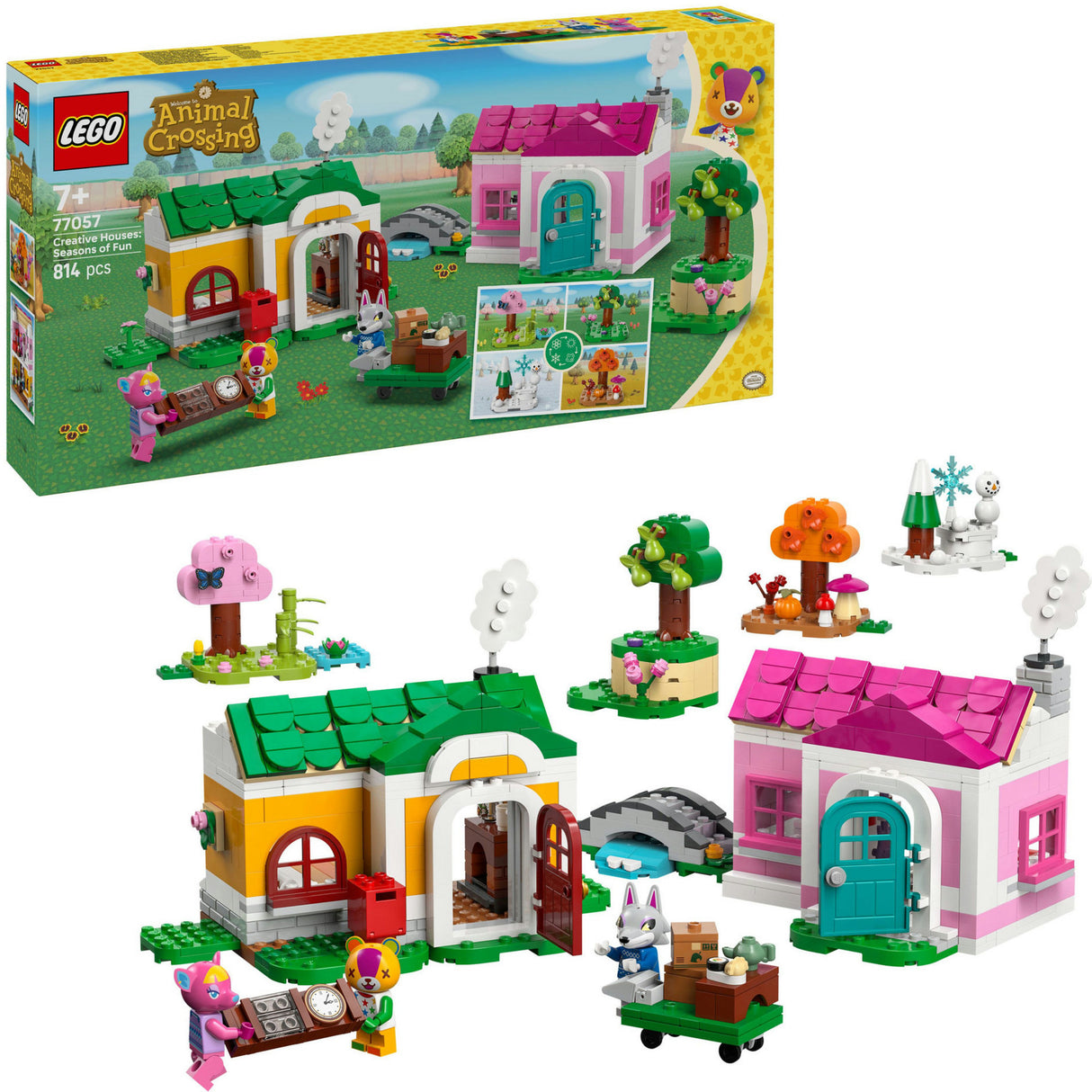 Lego Animal Crossing 77057 Kreativhäuser