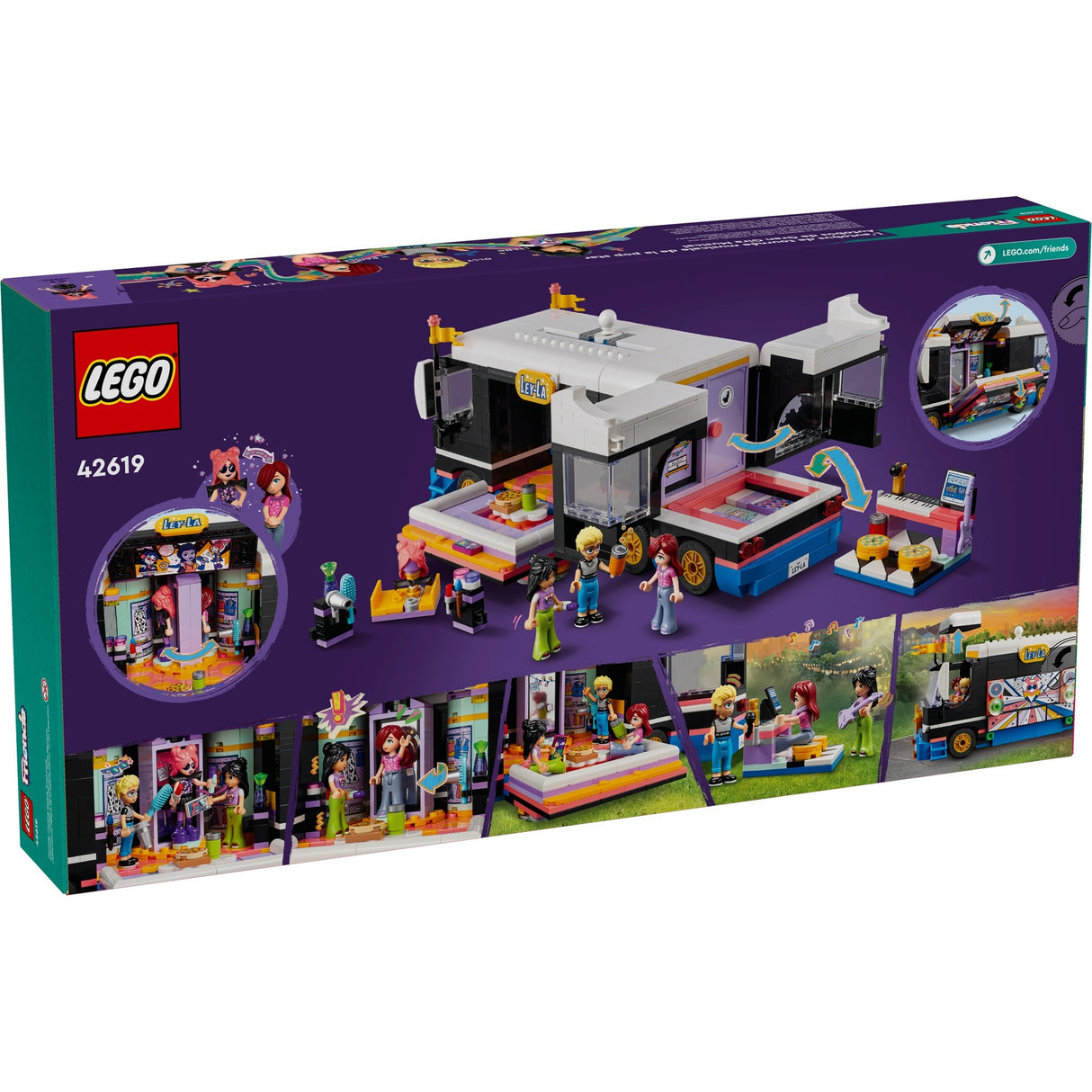 Lego Lego Freunde 42619 Tourbus von Popster