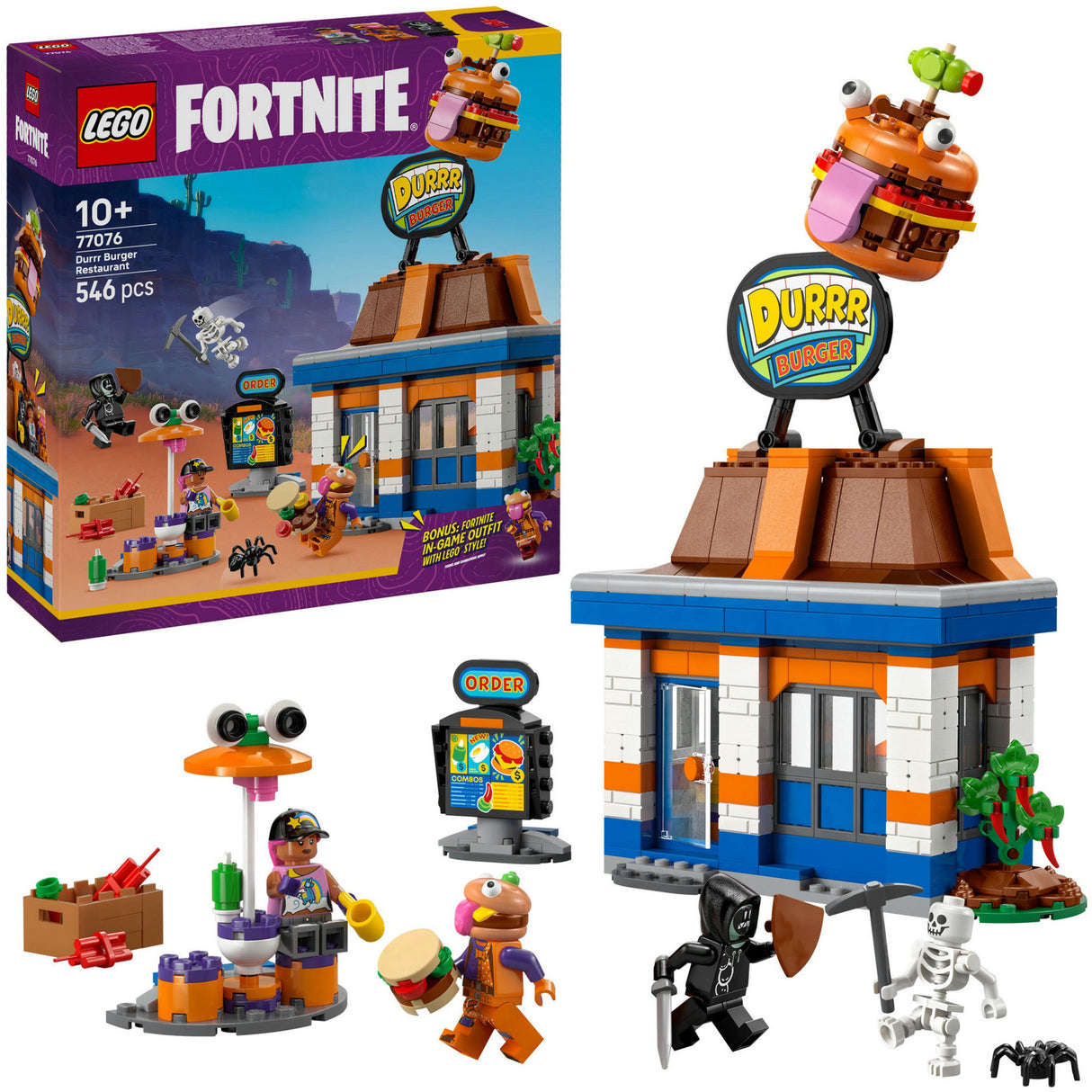 Lego Fortnite 77076 Dürrr-Burger-Restaurant