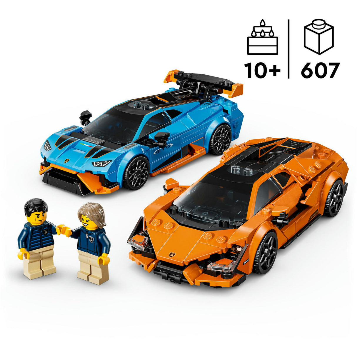 Lego Speed Champions 77238 Lamborghini Revuelto und Huracan Sto