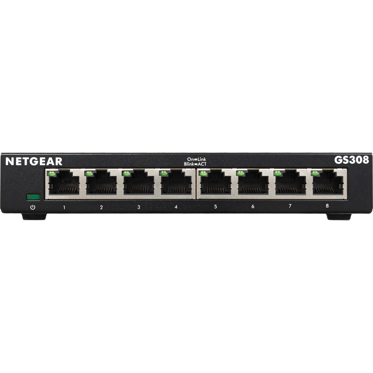 Netgear GS308 Switch (schwarz)