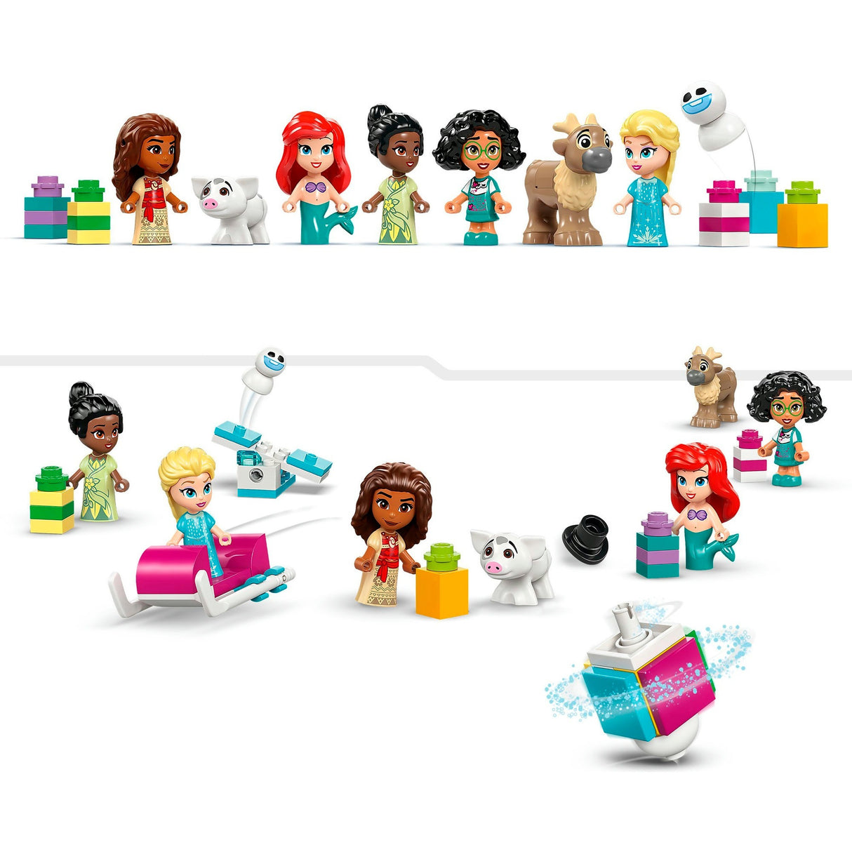 Lego Disney - Adventskalender 2024 Konstruktionsspielzeug (43253)