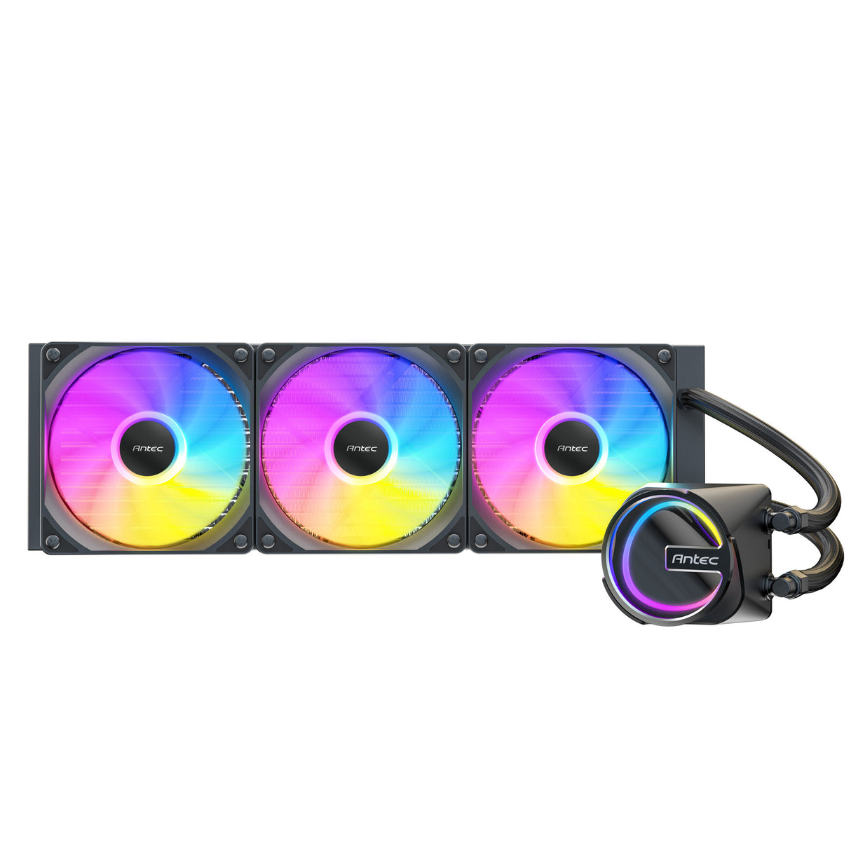 Antec Skeleton 360 ArGB Wasserkühlung (schwarz)
