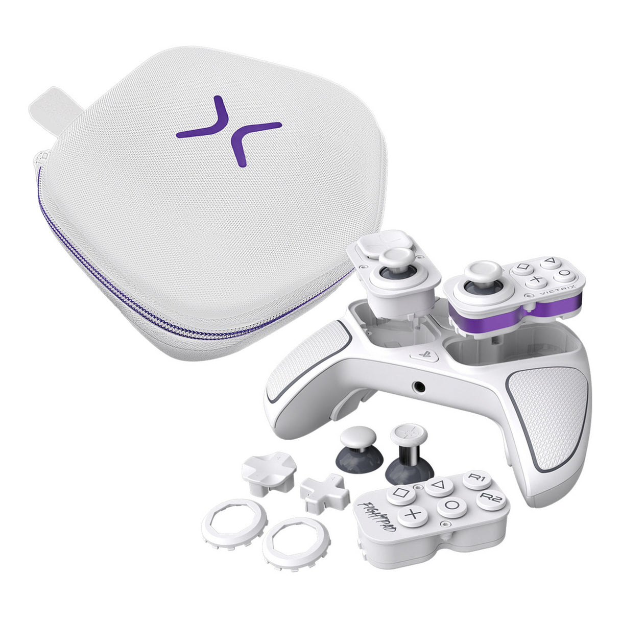 Turtle Beach Victrix Pro Bfg Wireless Controller (weiß, Playstation 5, Playstation 4, PC)