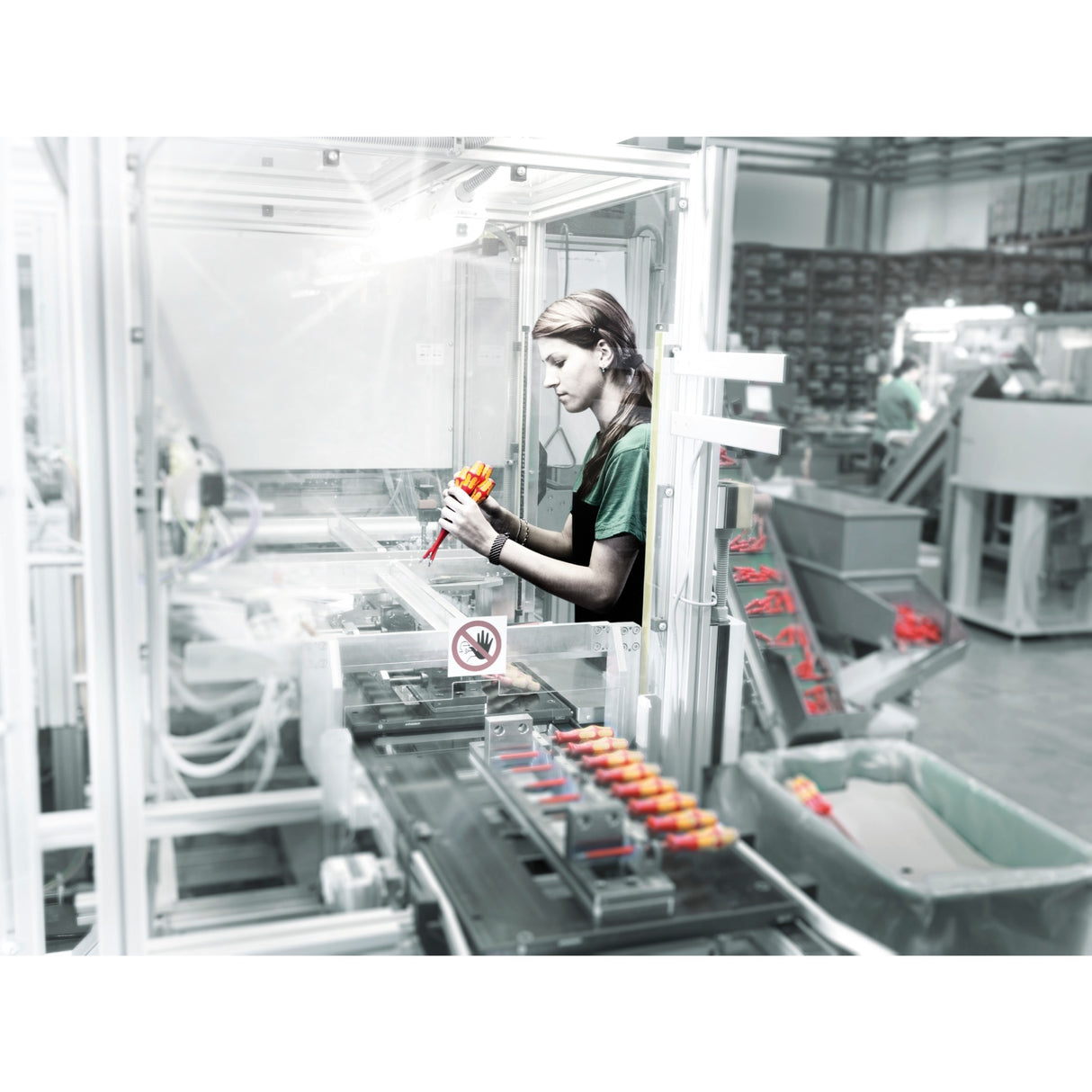 Wera 160 i 165 i 7 Schraubendreher-Set Kraftform Plus Serie 100 + Spannungsprüfer + Halter, 7-teilig – 1 Stück – 05006148001