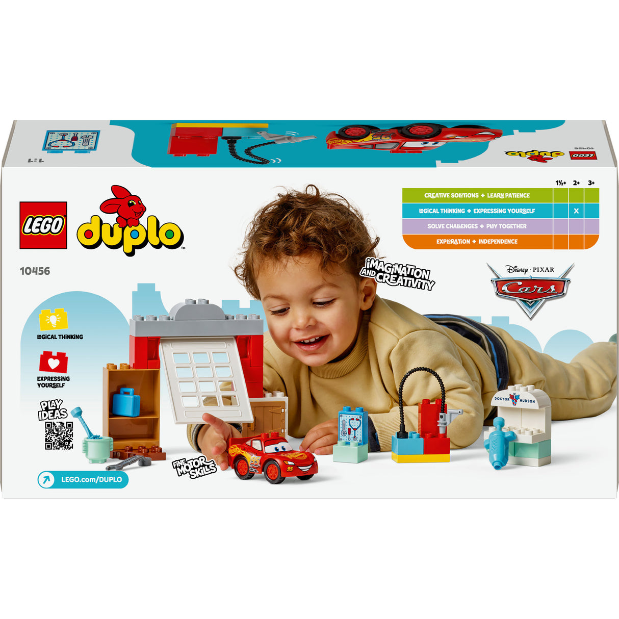 Lego 10456 Duplo Disney McQueens Besuch in der Docs Garage