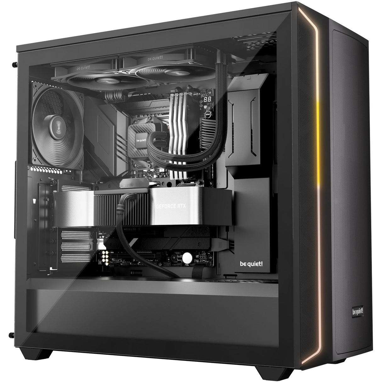 Ruhig sein! Pure Loop 3 240 Wasserkühlung (schwarz, PWM)
