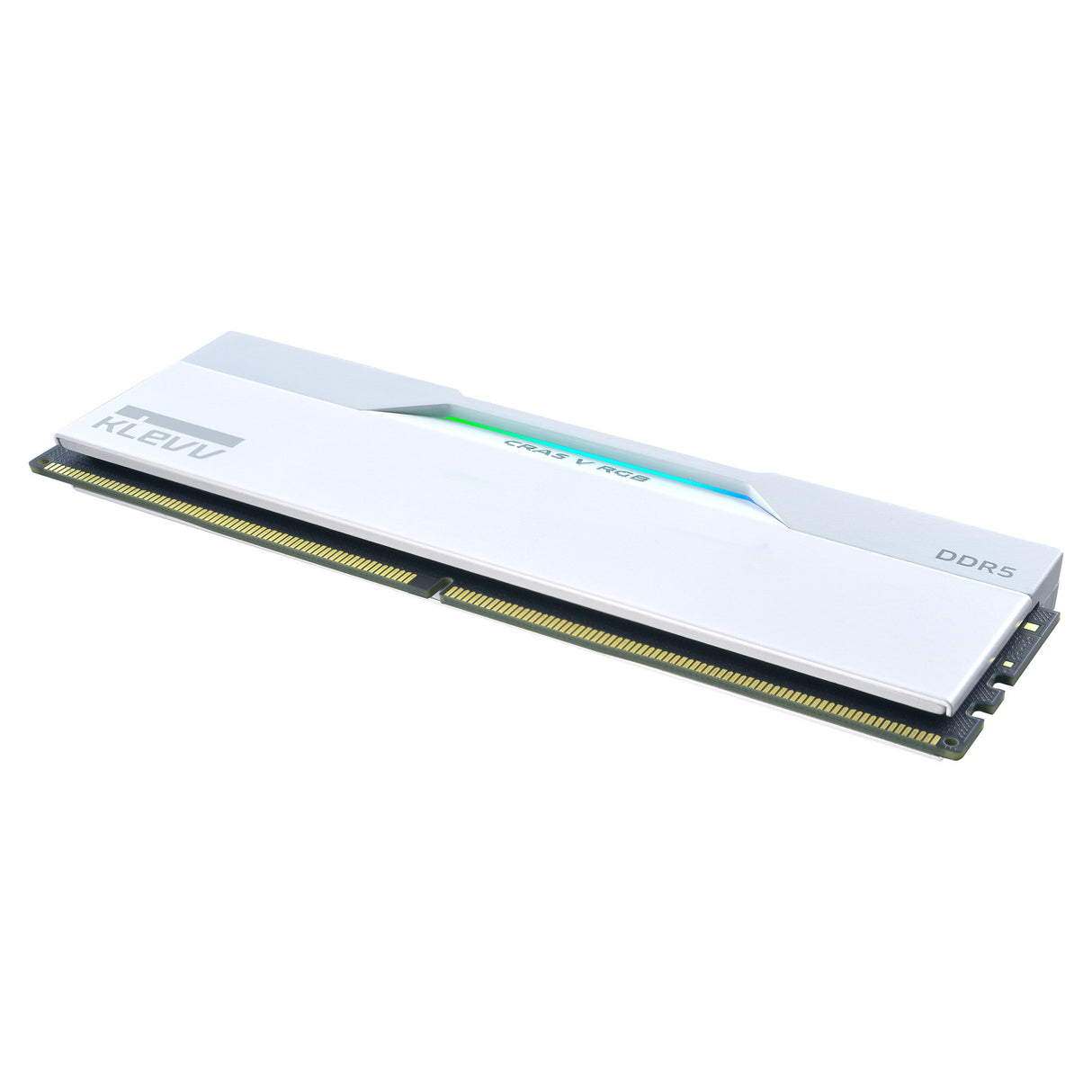 Klevv 32 gb ddr5-6000 (2x 16 gb) kit werkgeheugen (wit, kd5agua80-60a300j, cras v rgb, xmp 3.0, expo)