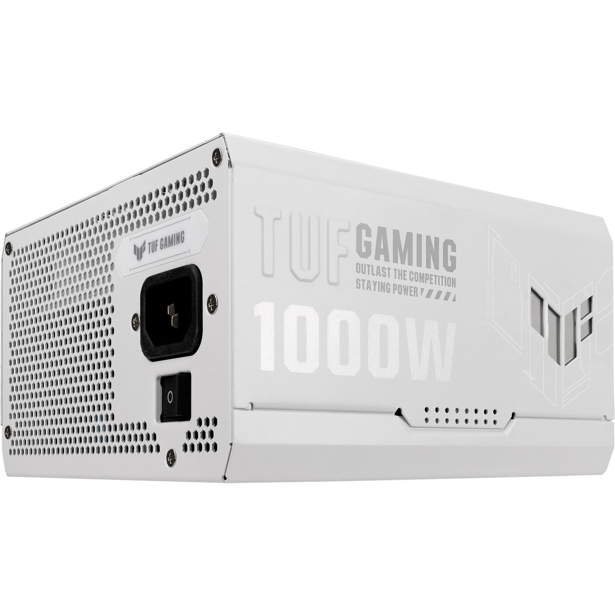 Asus TUF Gaming Gold White Edition modulares 1000-Watt-Netzteil (weiß, 1x 12V-2x6, 4x PCIe)