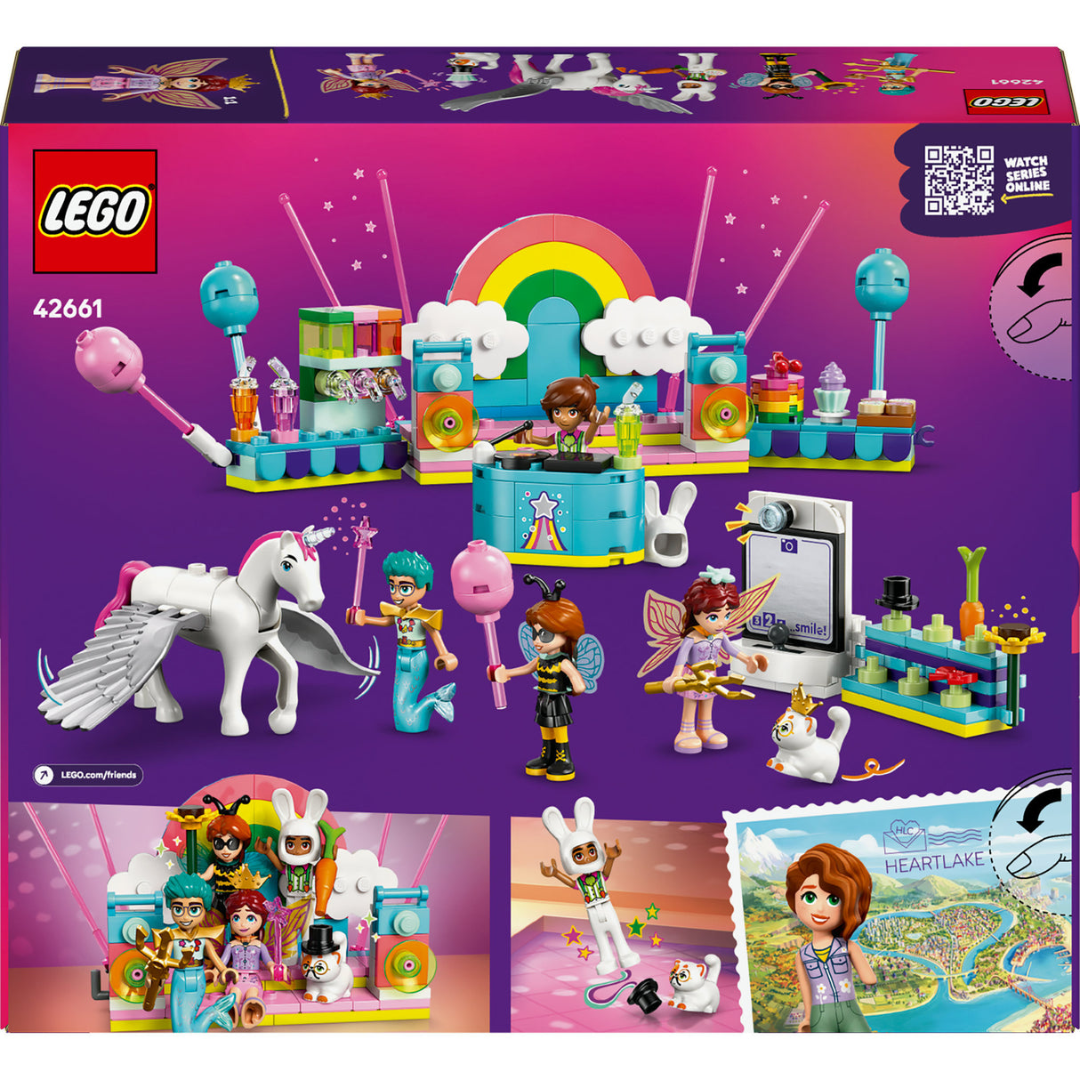 Lego Friends 42661 Kostümparty mit Einhorn und Fee