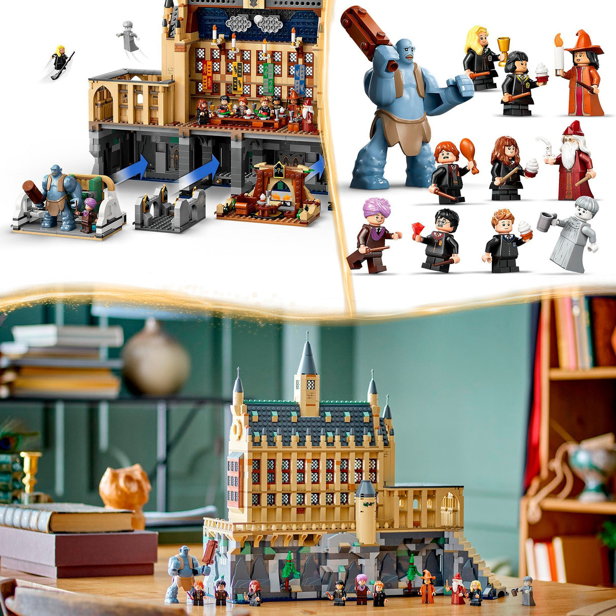 Lego 76435 Harry Potter Schloss Hogwarts – Die große Halle