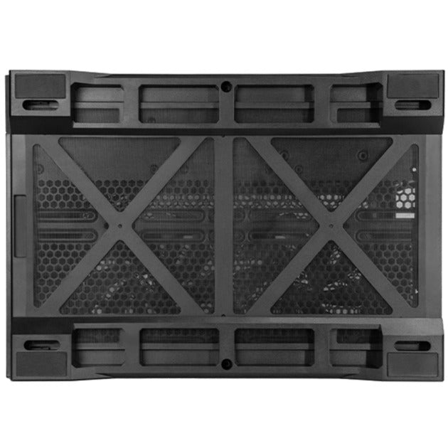 Chieftec Visio Air Midi Tower Gehäuse (schwarz | 2x USB-A | 1x USB-C | gehärtetes Glas)