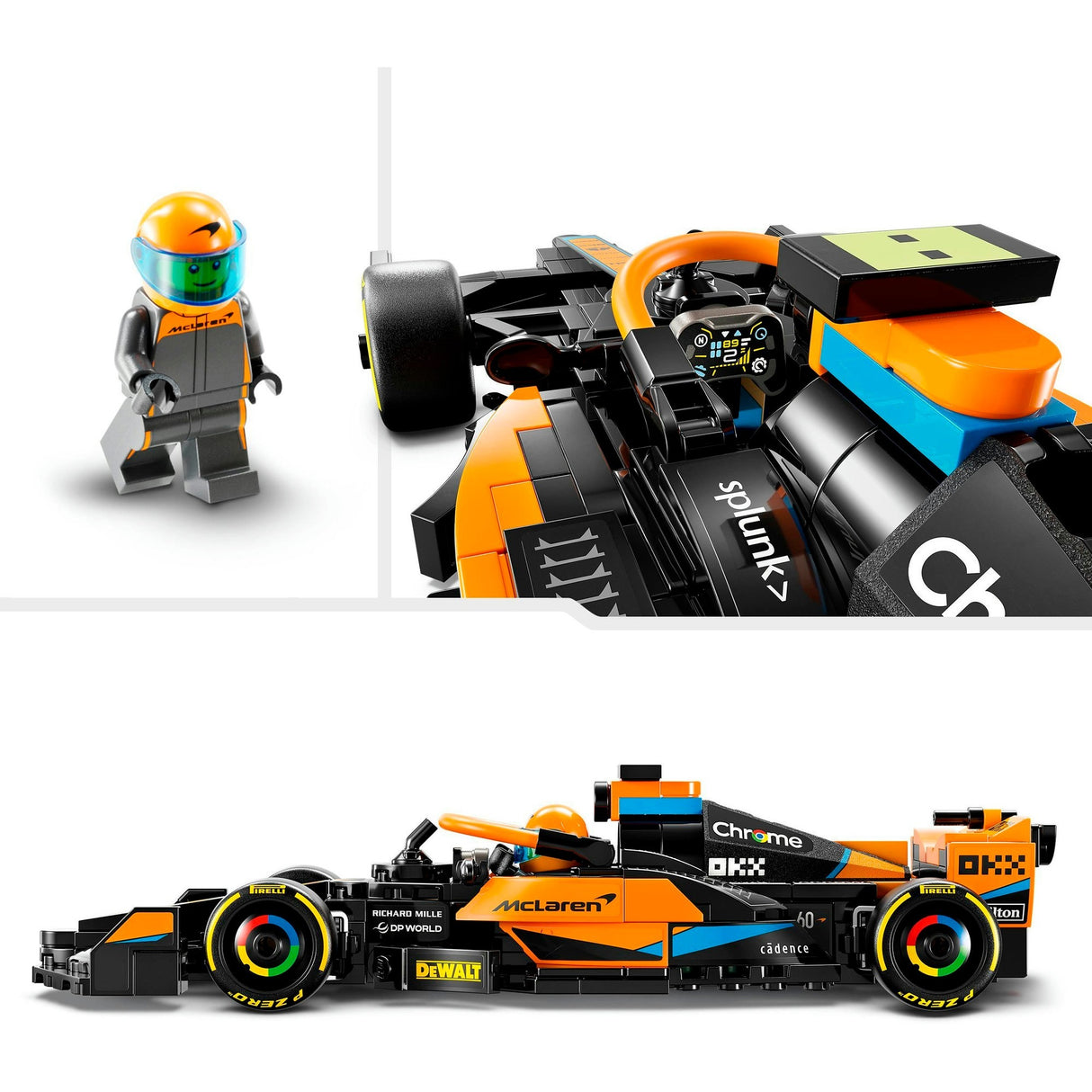 Lego Speed Champions 76919 McLaren Formel 1 Rennwagen 2023