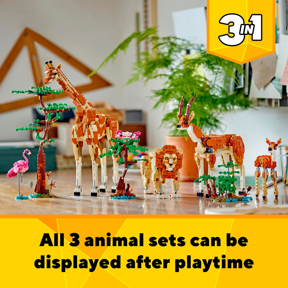 Lego Creator 3in1 Safaritiere – 31150