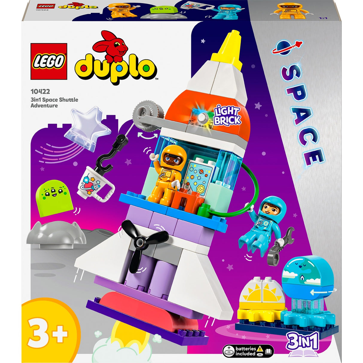 LEGO Duplo Lego Duplo Town 10422 3-in-1 Weltraumabenteuer
