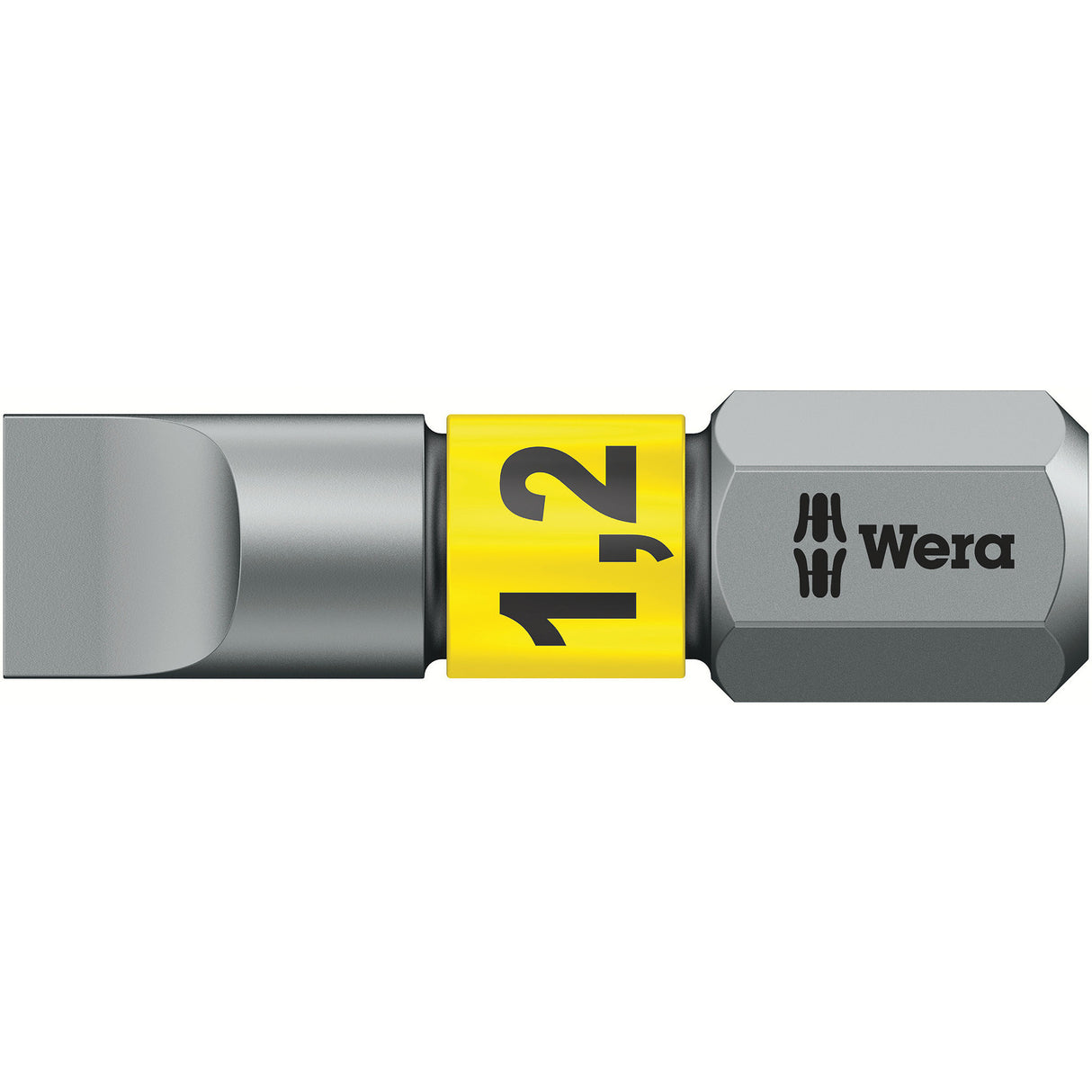 Wera kraftform kompakt 25 ra-r mit Koffer, 6-teiliges Bit-Set (schwarz grün)