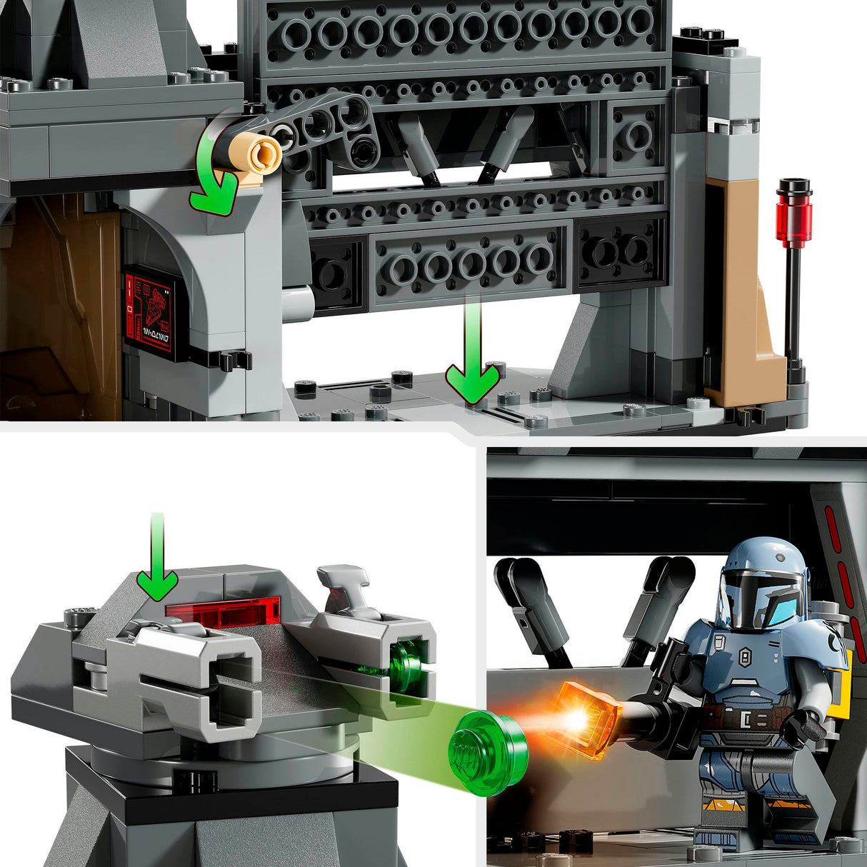 Lego Star Wars 75386 Paz Vizsla und Moff Gideon Duell