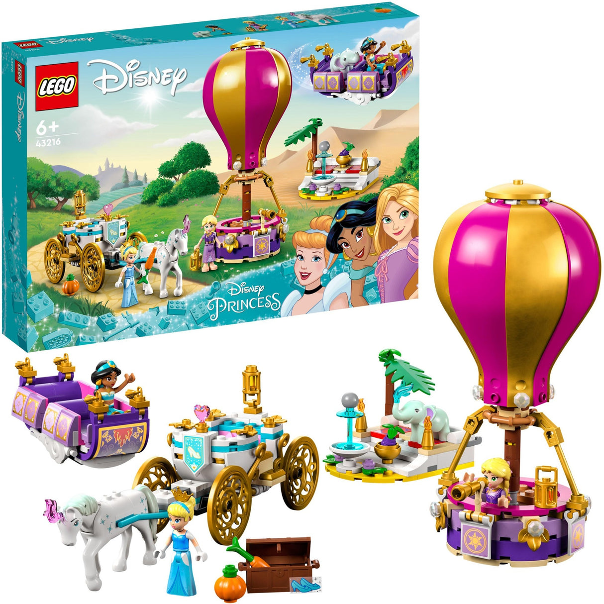 LEGO LEGO 43216 Zauberer Reise der Prinzessin