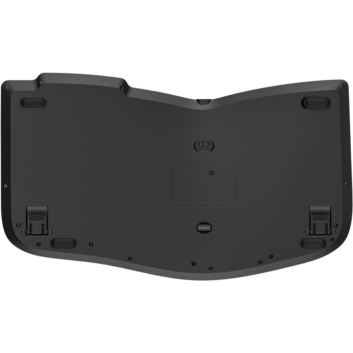 Kensington Pro Fit Ergo KB675 EQ TKL wiederaufladbare Tastatur (schwarz, EU-Layout (QWERTY), Membran, 80 % (TKL), Bluetooth, 2,4 GHz)